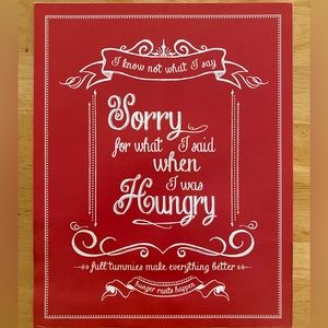 Hangry Sign